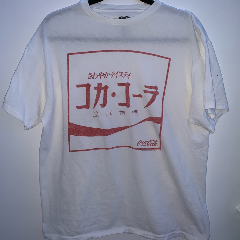 Urban Outfitters Japanese Coca Cola White T-Shirt